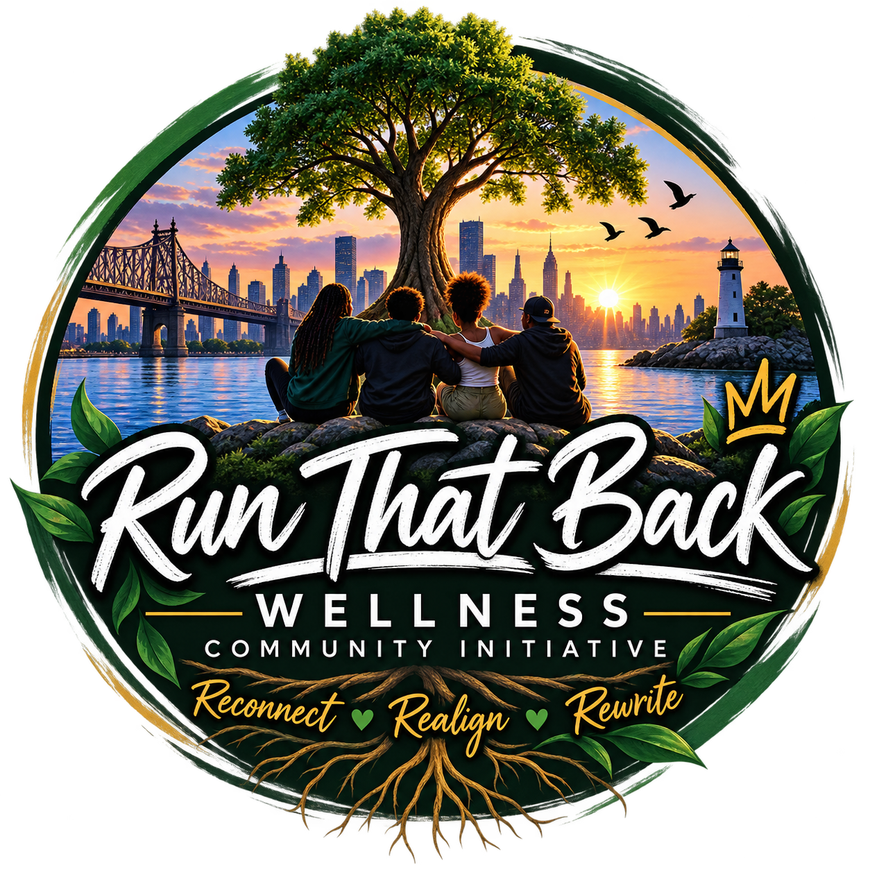 Run That Back Wellness logo